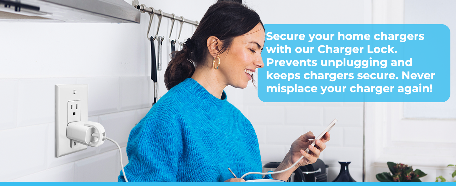 charge-lock mechanism secures connection preventing accidental disconnection ensuring constant flow