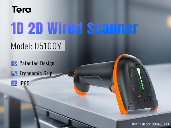 barcode scanner wired