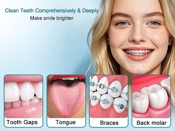 Water dental pick