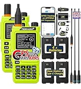 TIDRADIO TD-H9 10Watt GPS/APRS GMRS Radio Handheld(4PCS Battery),Web Upgrade,APP/PC Wireless Prog...