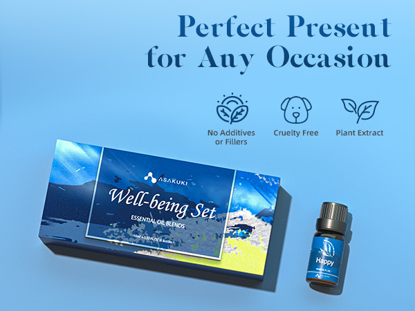 essential oil set for gift making