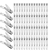 Individually Wrapped Nail Clippers in Bulk Stainless Steel Fingernail Clippers Bulk, Sturdy Thick...