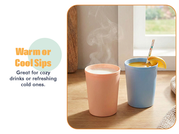 Small Reusable Cups –8 oz