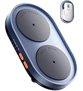 STARVIKY Dual Turntable Mouse Jiggler - Silent Mechanical Movement with Random Function, Efficien...