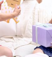 55PCS Baby Predictions, Double Sided Advice Cards Baby Shower Decorations Cards Wishes to Baby fo...