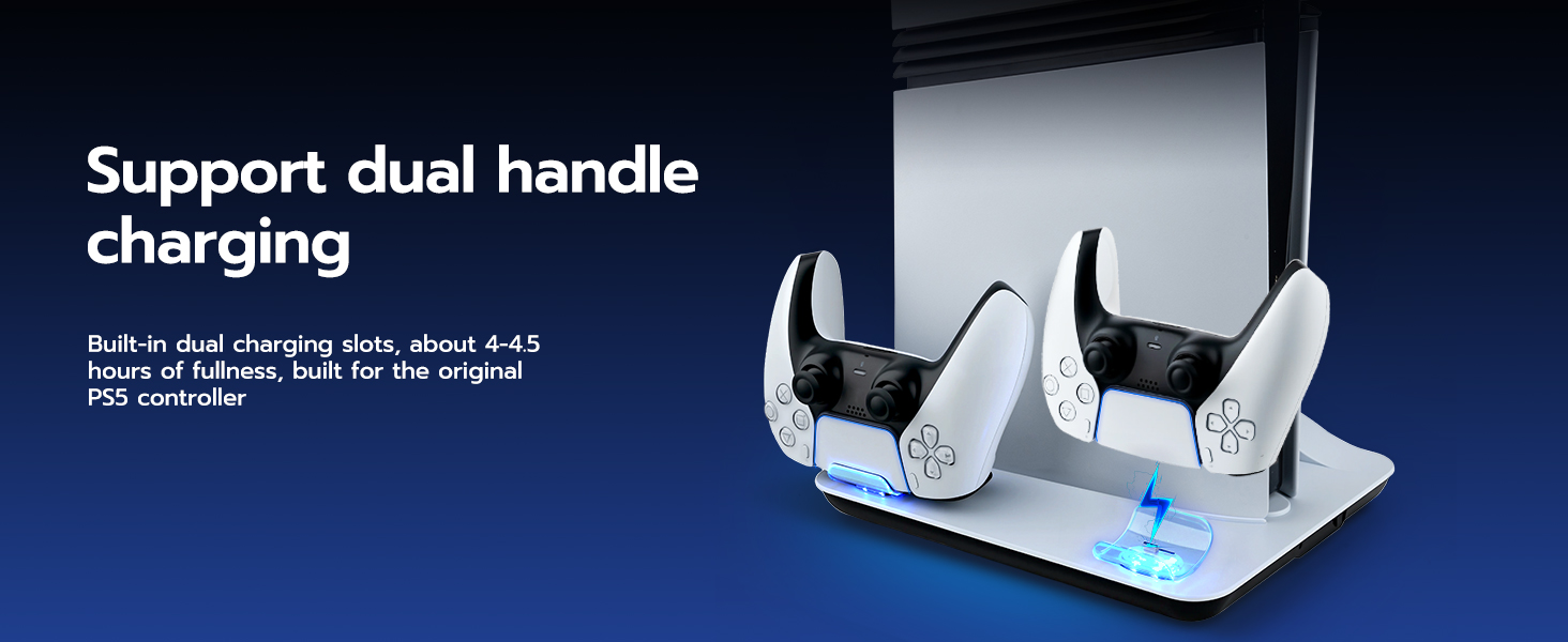 Support dual handle charging