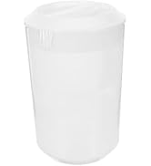 Housoutil 5L Measuring Kettle with Scale Heat Resistant Cold Water Kettle with Lid Large Capacity...