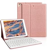 aMZCaSE iPad Pro 9.7 Inch Case with Keyboard for iPad 6th Generation(2018),iPad 5th Generation(20...