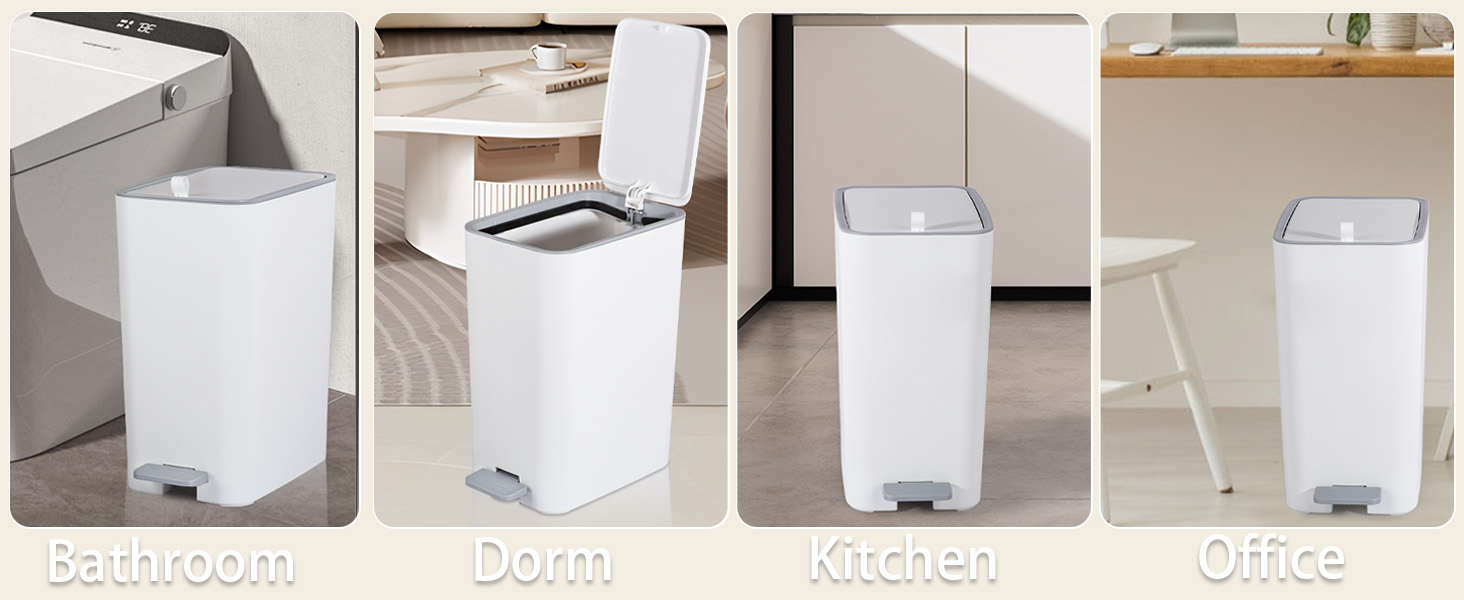 small trash can