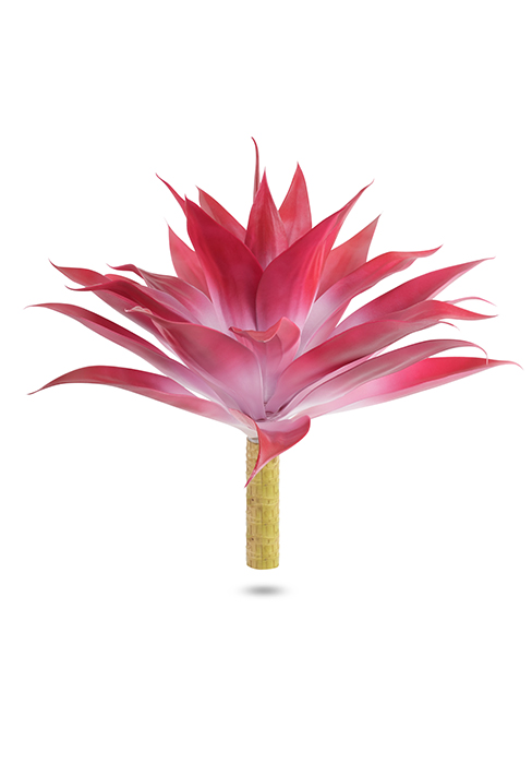 28 inch Outdoor Faux Plants- Red White