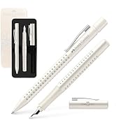 Faber-Castell Grip 2010 Harmony Fountain & Ballpoint Pen Gift Set - Coconut Milk: Fountain Pen Se...