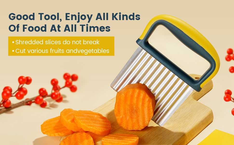 Wavy Crinkle Cutting Tool