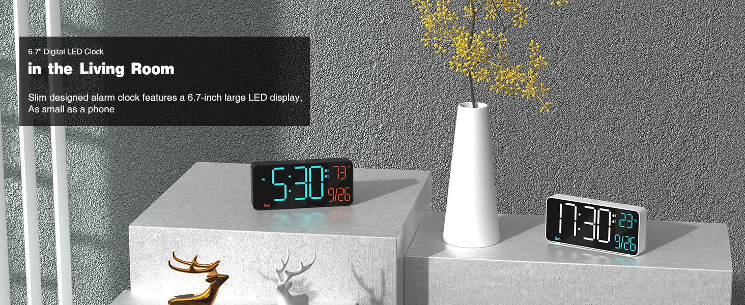 clock for bedroom