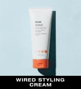 RUSK Wired Flexible Styling Cream - Frizz Control Hair Styling Products for Textured Definition &...