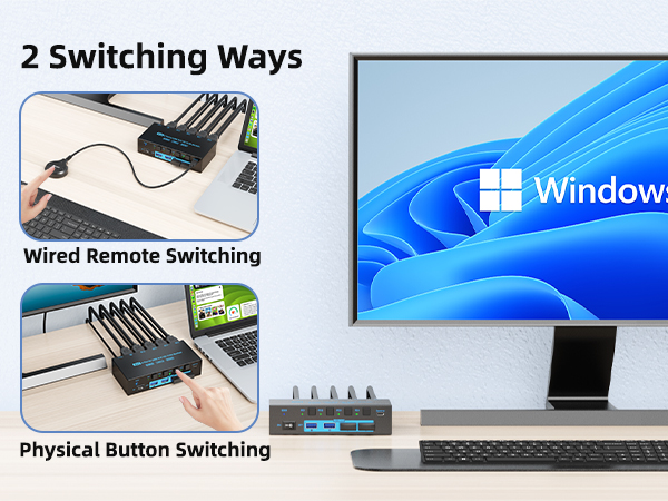 kvm switch 4 computers