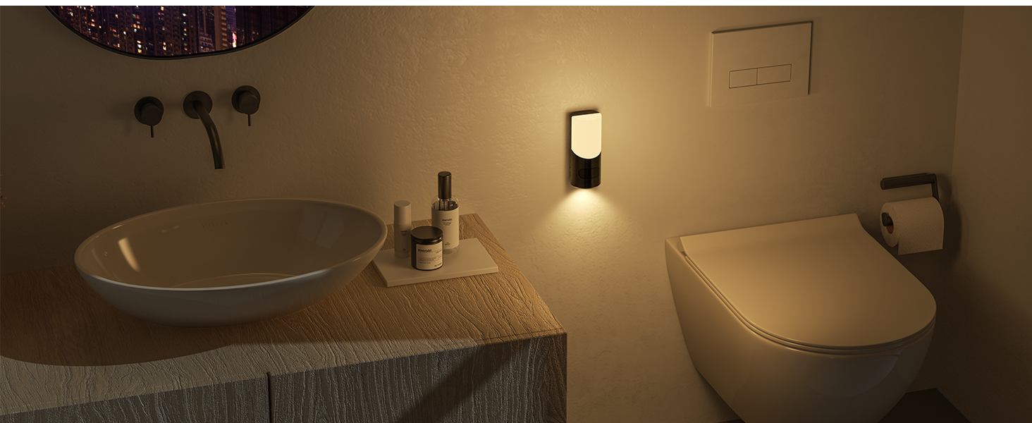 Toilet night light