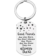 PLwelth Best Friend Keychain True Friendship Gifts for Women Friend Gift for BFF Girls Besties Si...