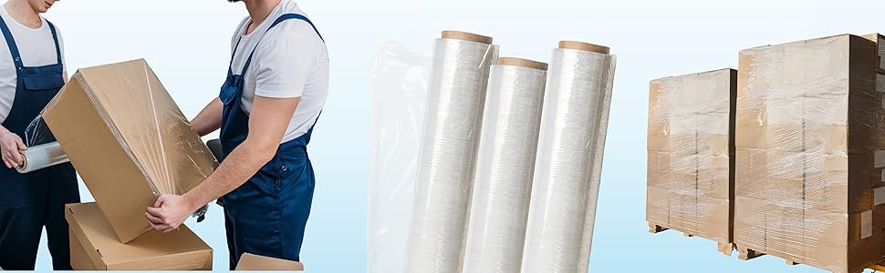 Clear Stretch Wrap Roll