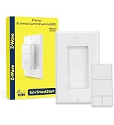 Minoston 800 Series Z-Wave Scene Controller, 4 ZWave Button, Zwave Plus Wall Switch Remote Contro...