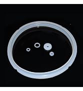Universal Silicone Gasket for 3-4L/10QT Electric Pressure Cookers - High-Temp Resistant Lid Seal ...