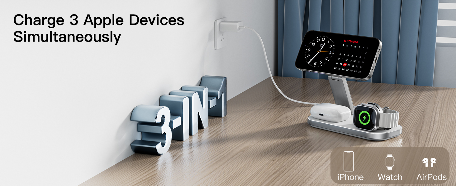 3-in-1 Charging Station