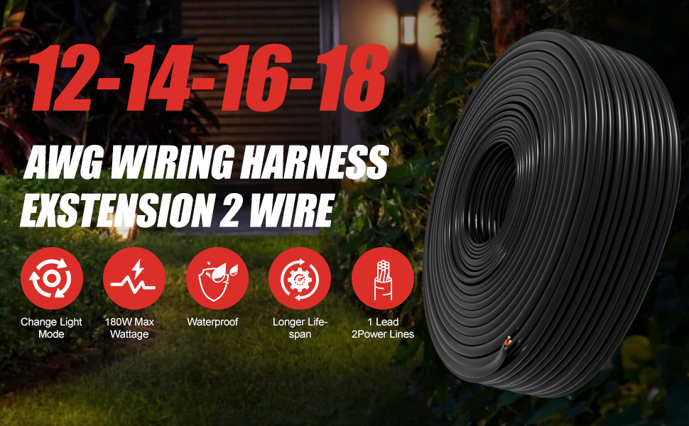 12-18 Gauge Wire 2 Conductor