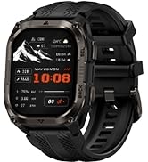 KOSPET PULSE 2 Smart Watch with GPS, 5 ATM/IP69 Waterproof, 15-Day Battery