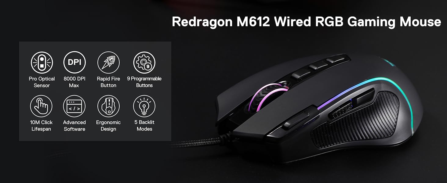 M612 GAMING MOUSE