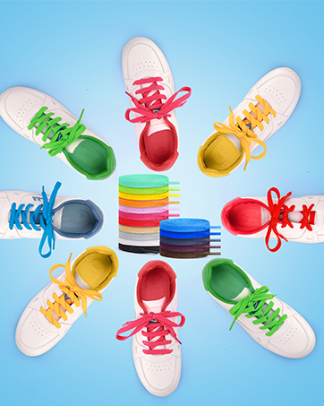 Colored Shoestrings
