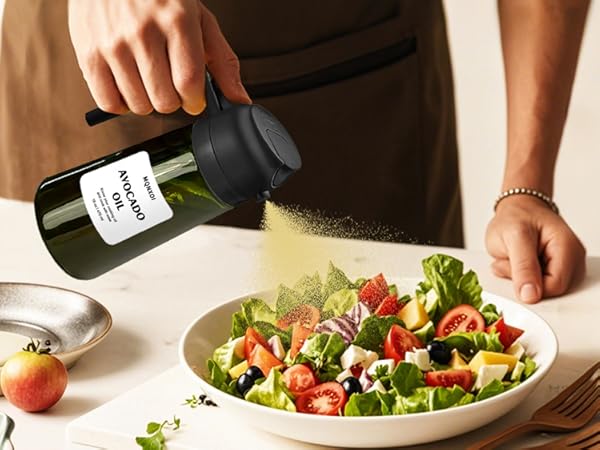 16oz/470ml Olive Oil Dispenser Bottle for Kitchen Gadgets and Air Fryer Accessories