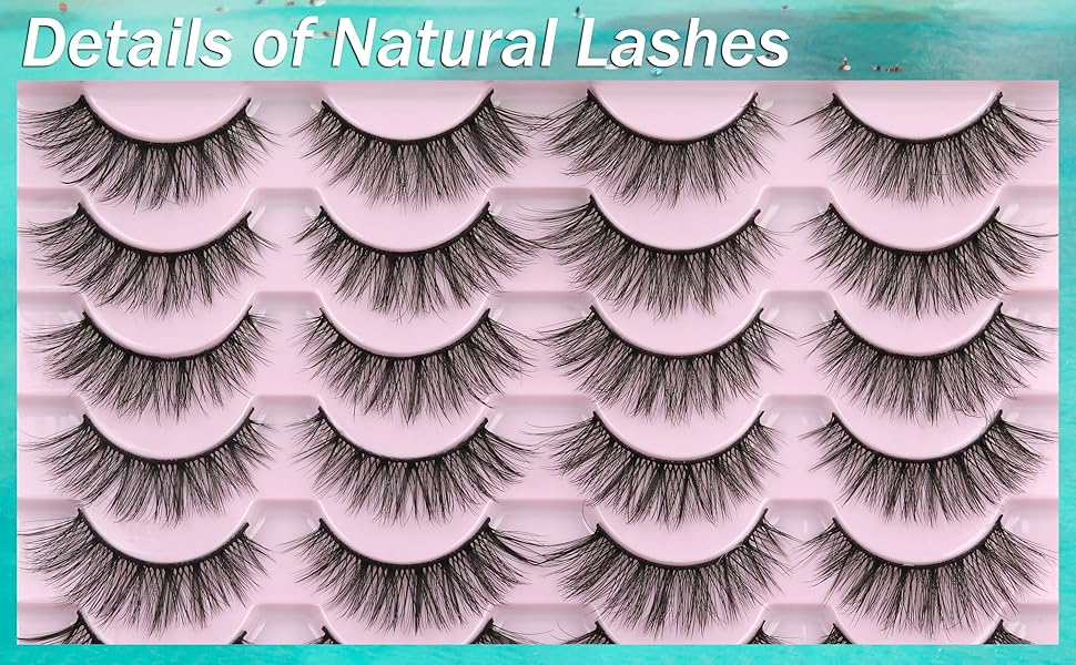 Kiromiro Fluffy lashes mink natural look