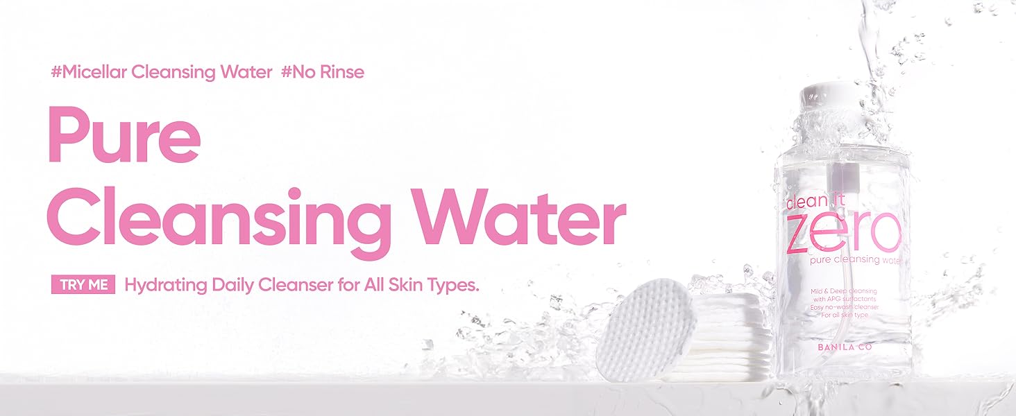 convenient cleansing with no-rinse off