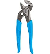 CHANNELLOCK 428X 8-inch SPEEDGRIP Straight Jaw Tongue & Groove Pliers | Made in USA | Forged High...