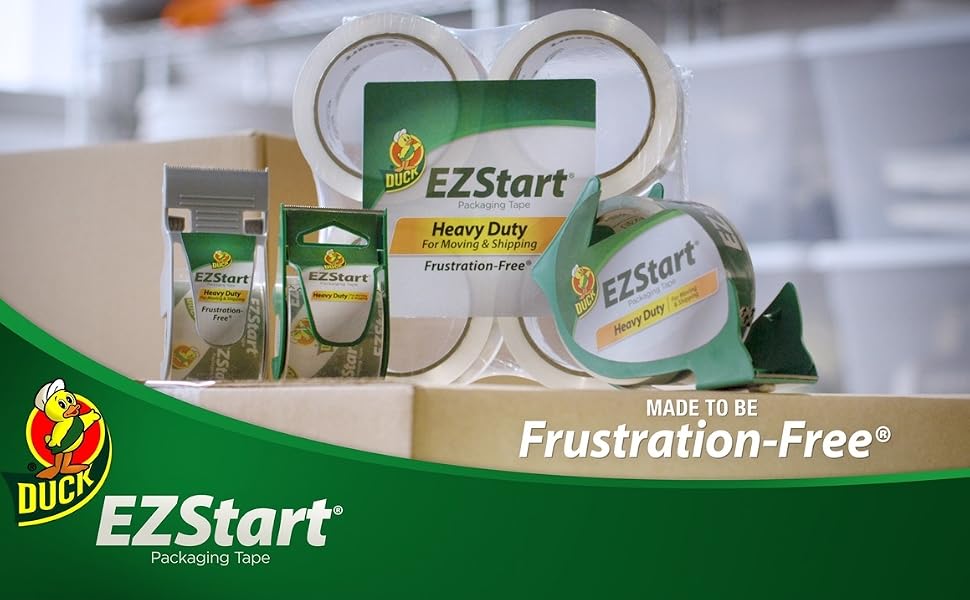 duck ez start packaging tape frustration free