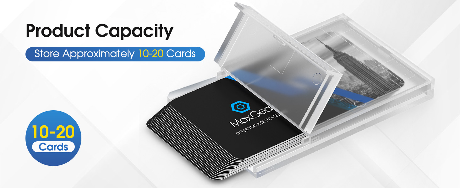 Plastic Card Holder (3 Pack)