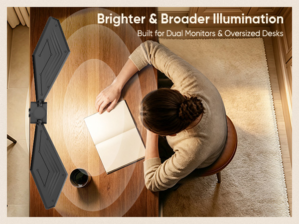 Desk lamp with clamp