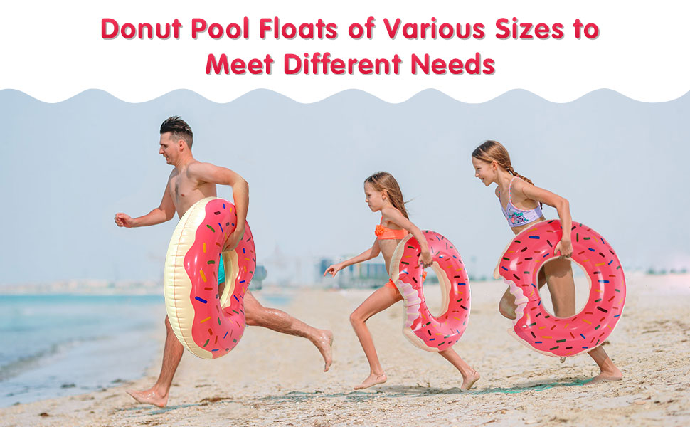 doughnut pool floatie