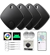Air Tracker -4 Pack, 2026 New Bluetooth Tracker Tags, Android Tracker Tags Work with Google Find ...