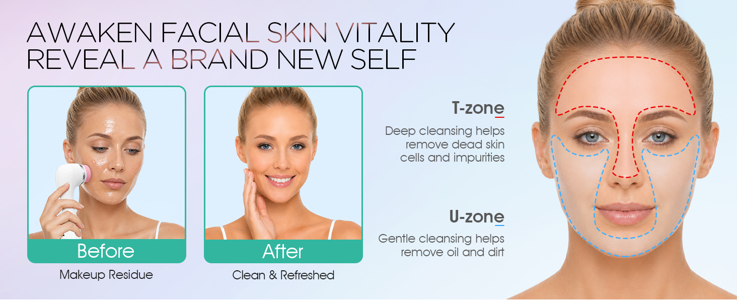 electric face scrubber facial cleanser face exfoliator face scrubber exfoliator