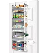 roomtalk Over The Door Hanging Organizer 5-Shelves and 10 Side Pockets, Over The Door Storage for...