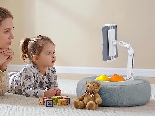 kindle pillow stand for reading in bed