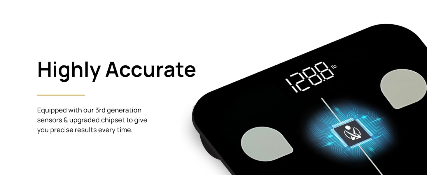 I-BF003 - Bluetooth Smart Body Fat Scale - Premium A+