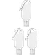 3Pcs Portable Hot Sauce Keychain Bottles - Mini Ketchup Containers for On-The-Go - Refillable Tra...