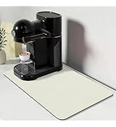 Bloss Coffee Mat, Super Absorbent Dish Drying Mat, Coffee Bar Mat, Kitchen Counter Mat, Hide Stai...