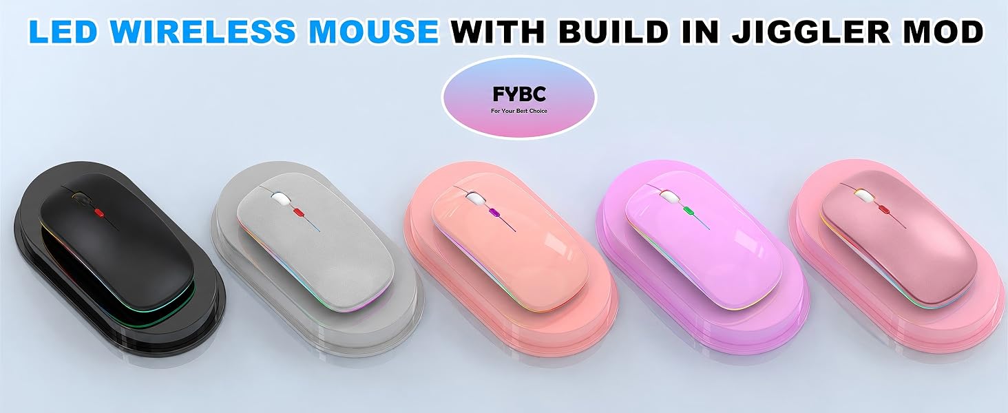 LED Bluetooth Wireless Mouse