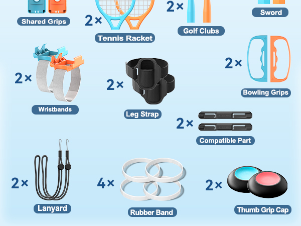 Switch 2 Sports Accessories Kit