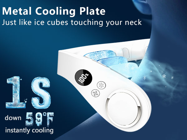 Neck Fans that Blow Cold Air