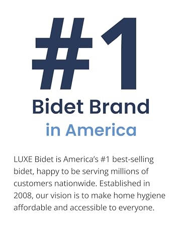 LUXE Bidet is the #1 Bidet Brand in America