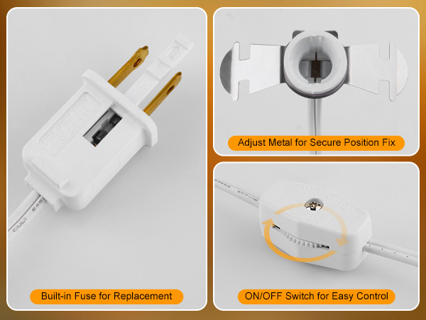 Accessory Cord with LED Bulb