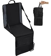 REDCAMP Portable Stadium Seat Bleacher Cushion, Folding Stadium Seats Pad Ground Chair for Bleach...